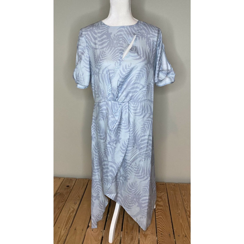 NWT UNIQUE21 Short Sleeve Floral Midi Dress Size 8